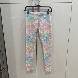 Colorful Tie-Dye Kids Leggings